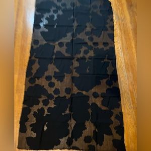 Black Sheer Fashion Fabric